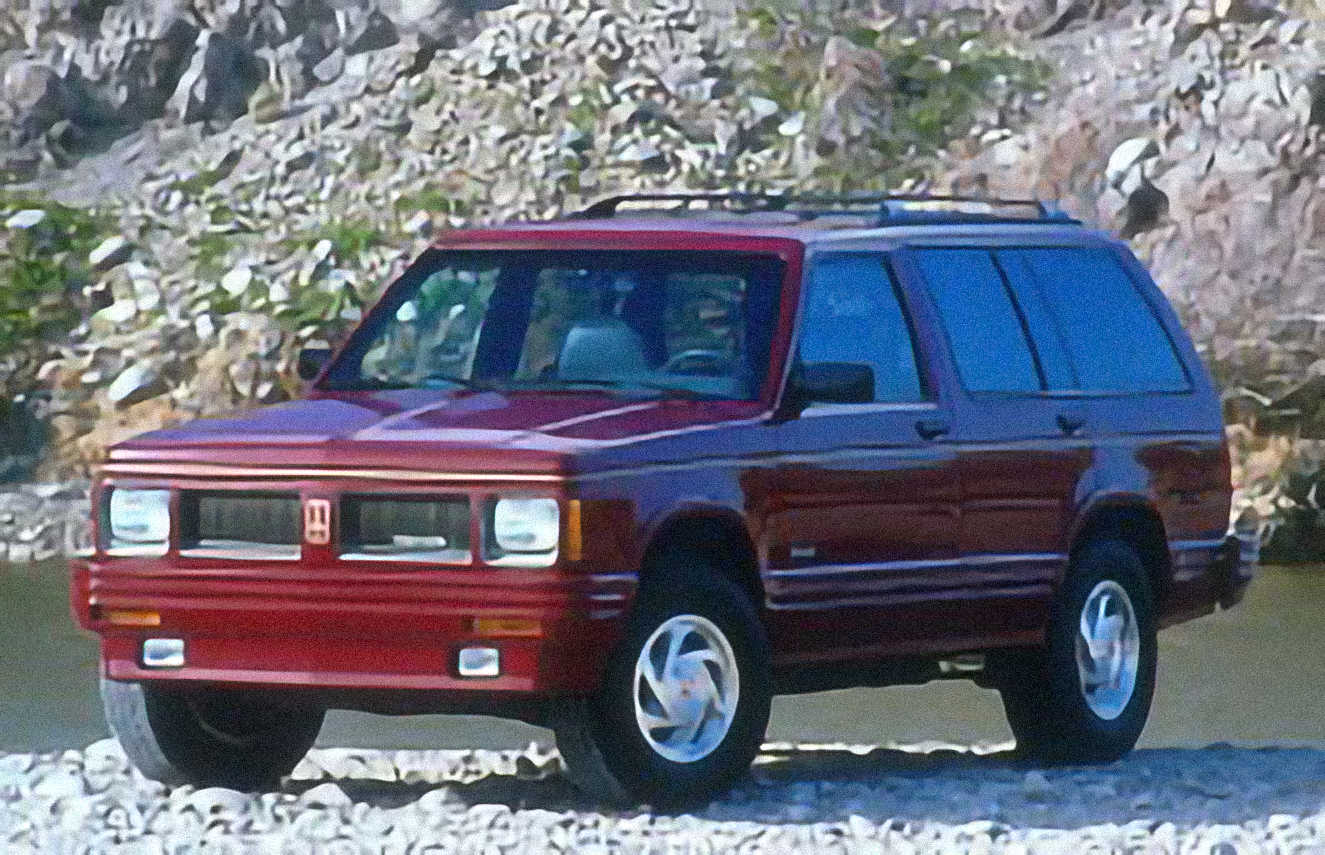 Oldsmobile Bravada 4.3 – årsmodell 1991 i bild Bild på Oldsmobile Bravada 4.3 – årsmodell 1991