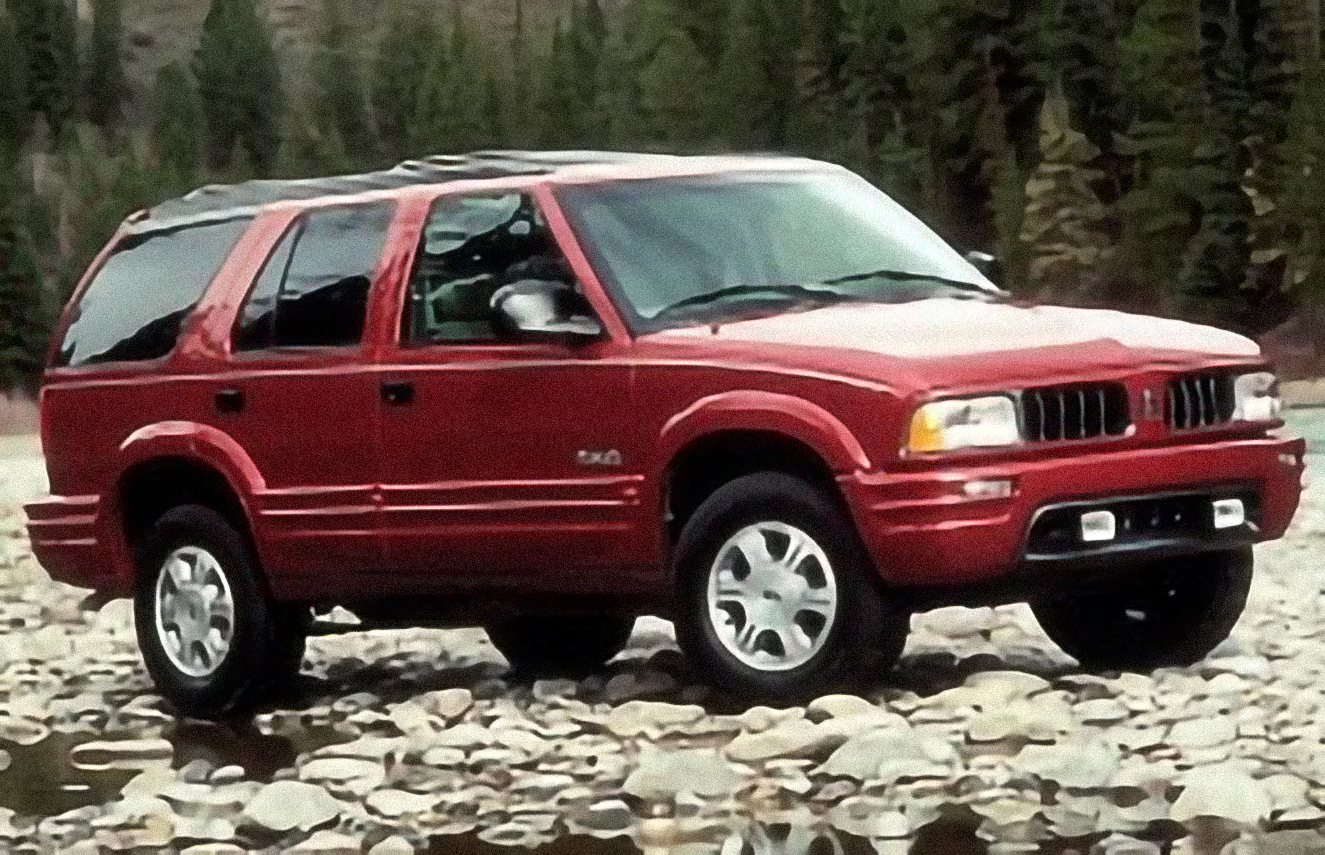 Oldsmobile Bravada – årsmodell 1999 i bild Bild på Oldsmobile Bravada – årsmodell 1999