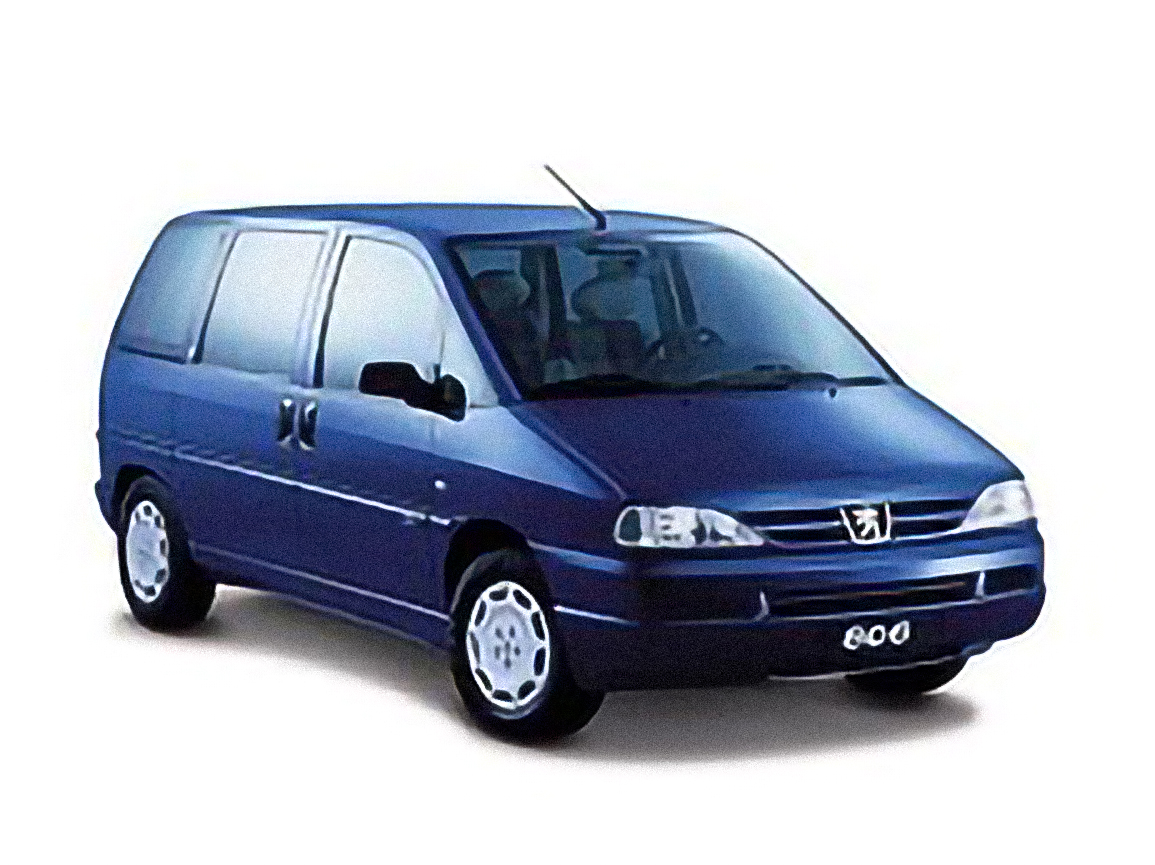 Peugeot 806 – årsmodell 1998 i bild Bild på Peugeot 806 – årsmodell 1998