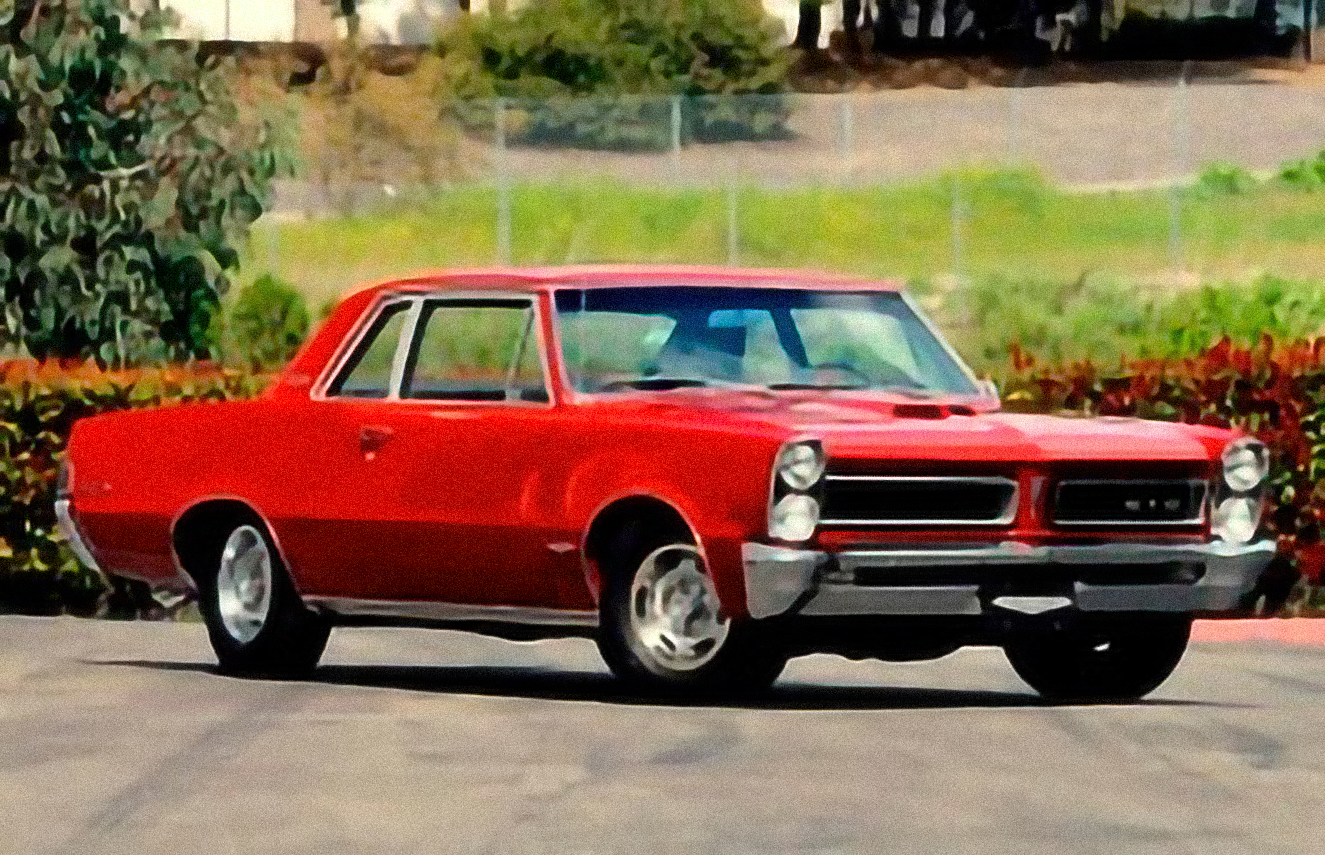 Pontiac GTO – årsmodell 1966 i bild Bild på Pontiac GTO – årsmodell 1966