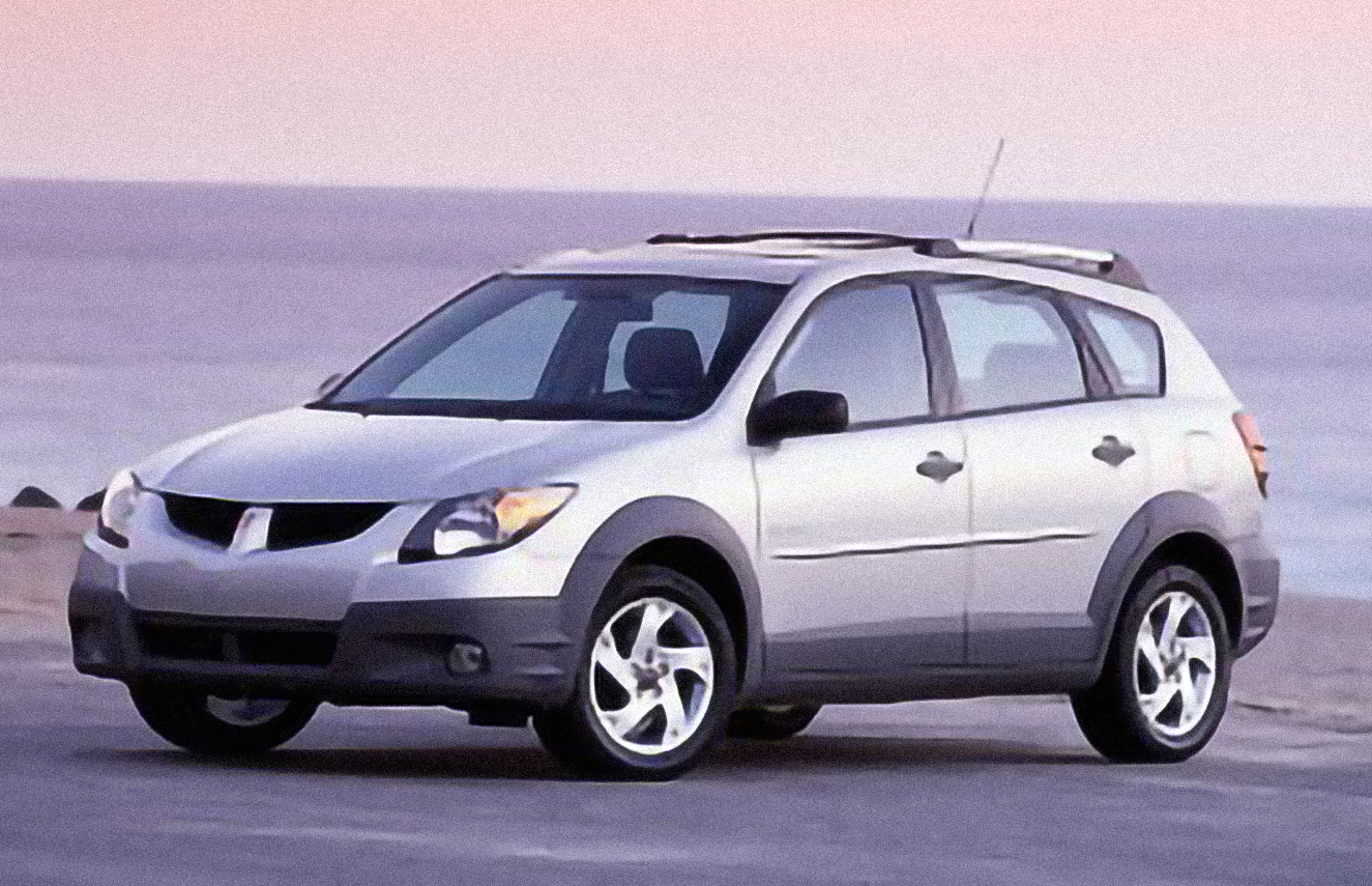 Pontiac Vibe GT – årsmodell 2002 i bild Bild på Pontiac Vibe GT – årsmodell 2002