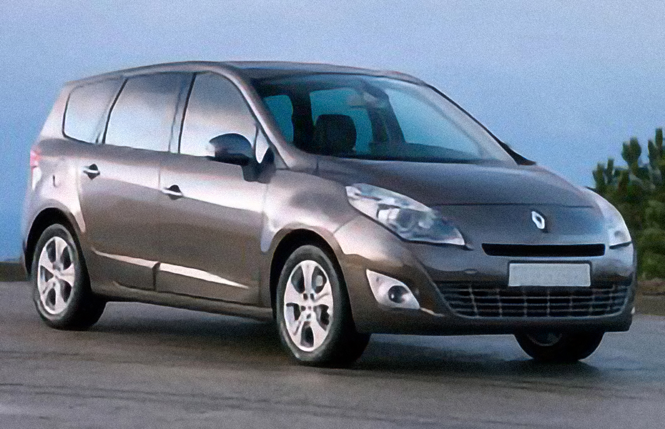 Renault Grand Scenic 1.9 dCi Dynamique – årsmodell 2011 i bild Bild på Renault Grand Scenic 1.9 dCi Dynamique – årsmodell 2011