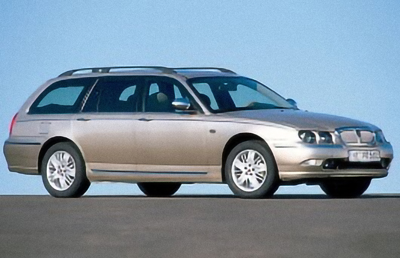 Rover 75 V8 Tourer – årsmodell 2004 i bild Bild på Rover 75 V8 Tourer – årsmodell 2004
