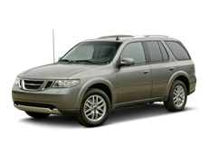 Saab 9-7X – årsmodell 2005 i bild Bild på Saab 9-7X – årsmodell 2005