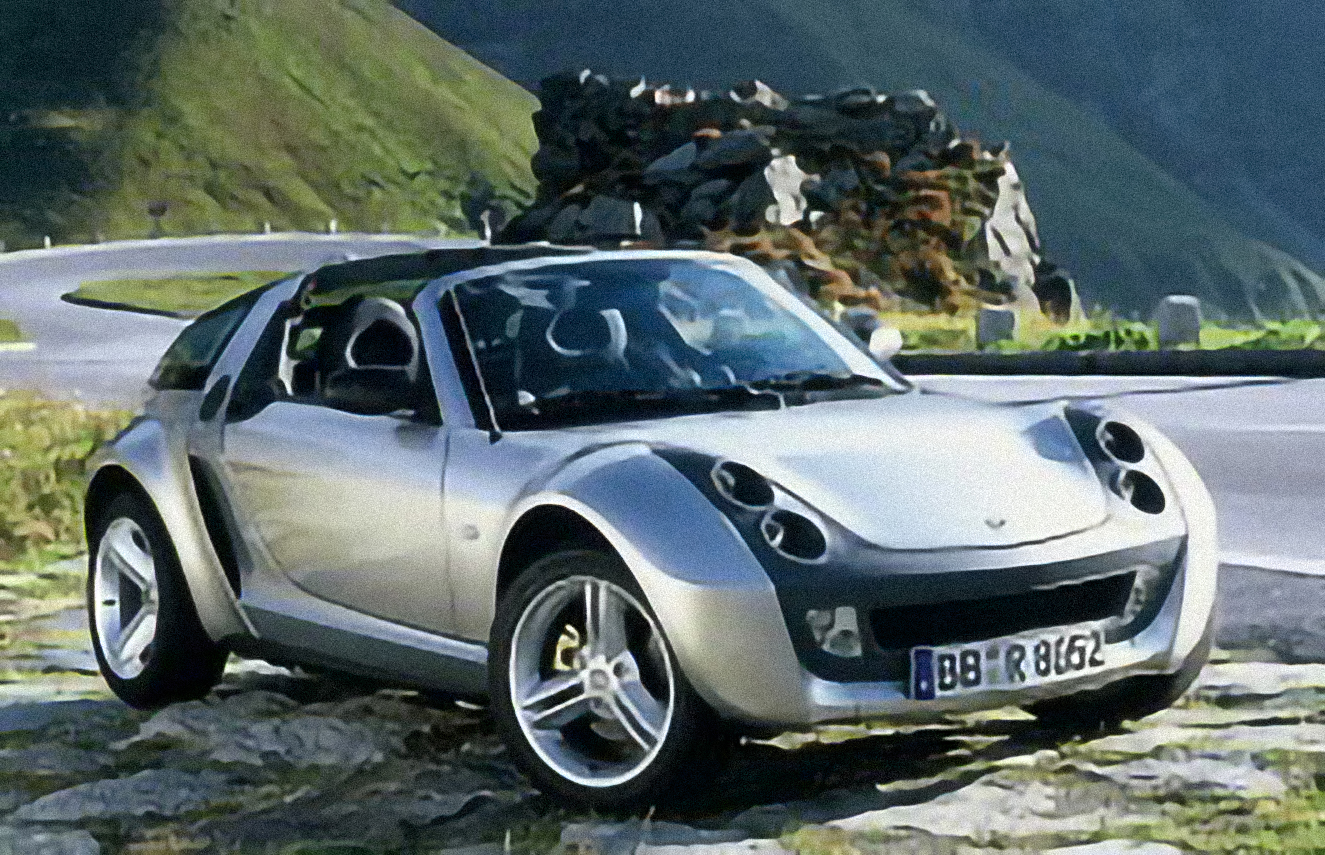 Smart Roadster Brabus – årsmodell 2005 i bild Bild på Smart Roadster Brabus – årsmodell 2005