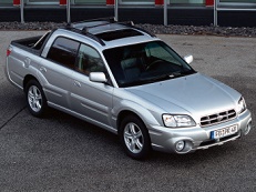 Subaru Baja – årsmodell 2003 i bild Bild på Subaru Baja – årsmodell 2003
