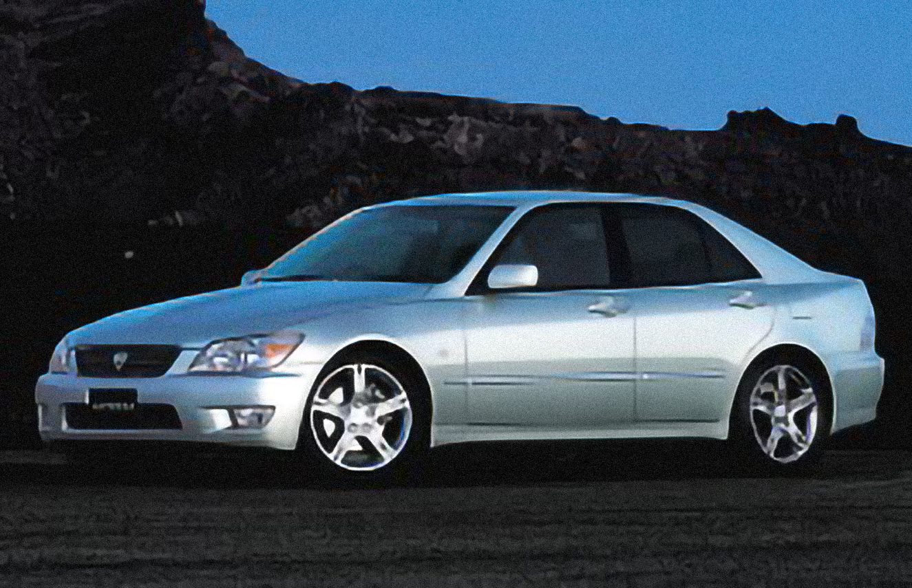 Toyota Altezza – årsmodell 2001 i bild Bild på Toyota Altezza – årsmodell 2001