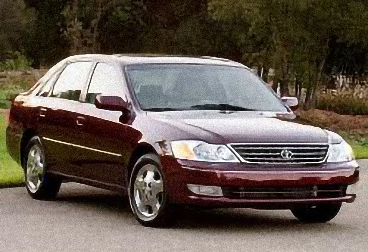 Toyota Avalon – årsmodell 2000 i bild Bild på Toyota Avalon – årsmodell 2000