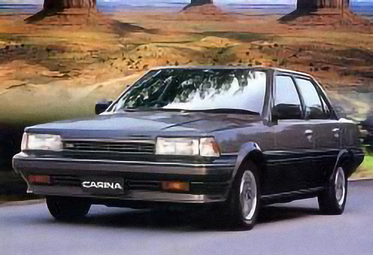 Toyota Carina 2.0 D Liftback – årsmodell 1984 i bild Bild på Toyota Carina 2.0 D Liftback – årsmodell 1984