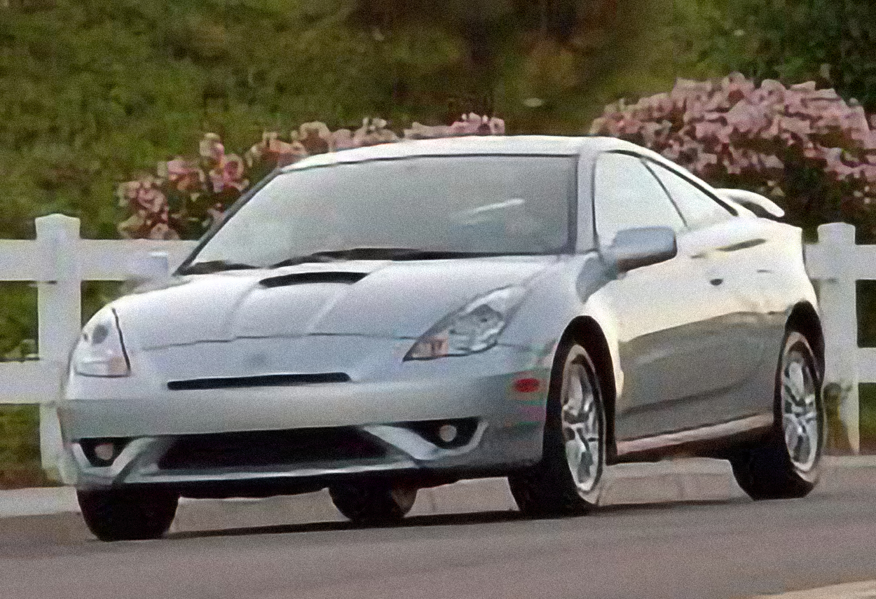 Toyota Celica 1.8 WT-i – årsmodell 2005 i bild Bild på Toyota Celica 1.8 WT-i – årsmodell 2005