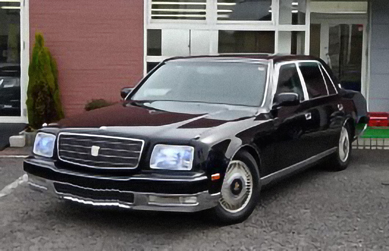 Toyota Century – årsmodell 1999 i bild Bild på Toyota Century – årsmodell 1999