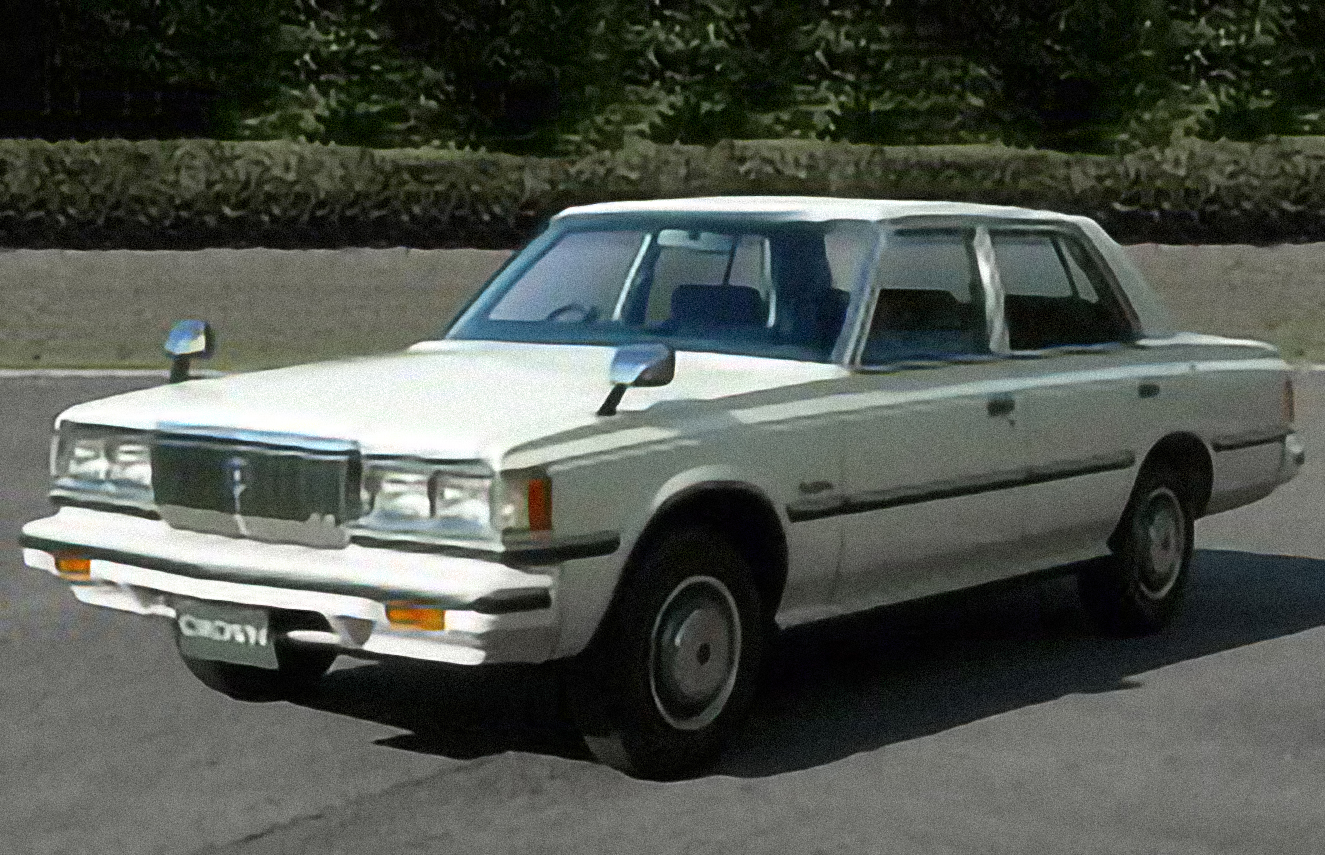 Toyota Crown Break – årsmodell 1979 i bild Bild på Toyota Crown Break – årsmodell 1979