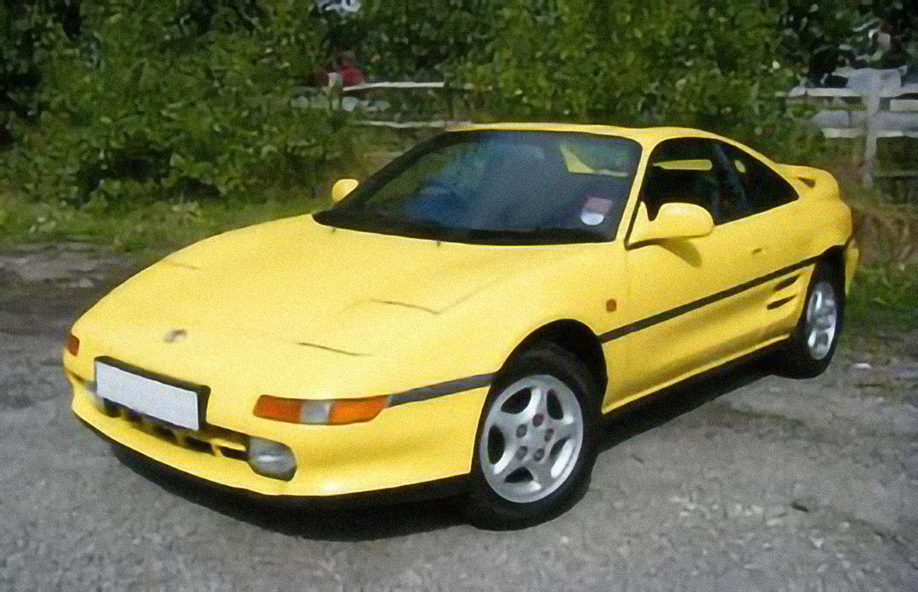 Toyota MR2 Turbo – årsmodell 1993 i bild Bild på Toyota MR2 Turbo – årsmodell 1993
