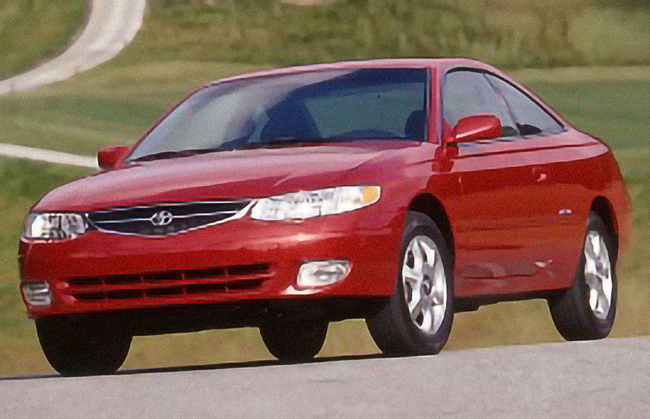 Toyota Solara – årsmodell 1999 i bild Bild på Toyota Solara – årsmodell 1999