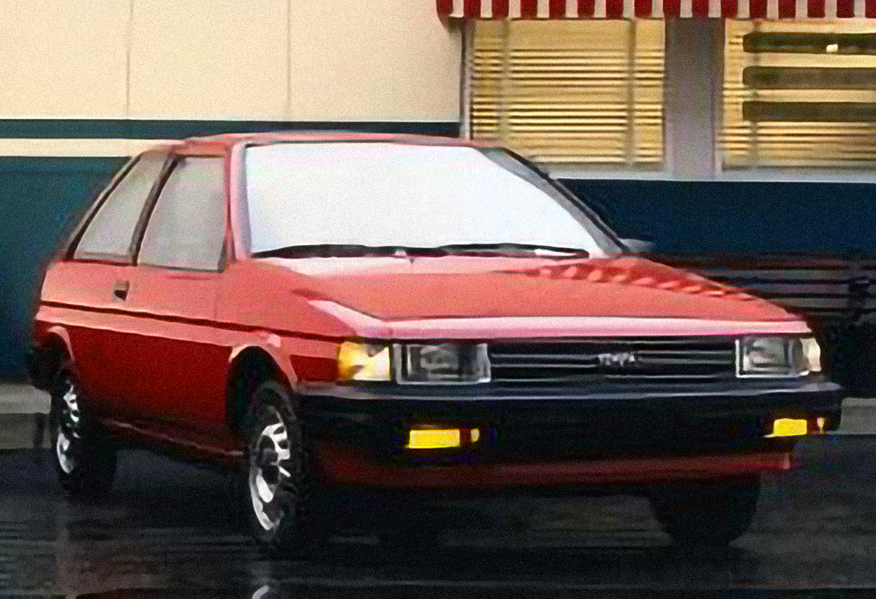 Toyota Tercel 1.3 Automatic – årsmodell 1986 i bild Bild på Toyota Tercel 1.3 Automatic – årsmodell 1986