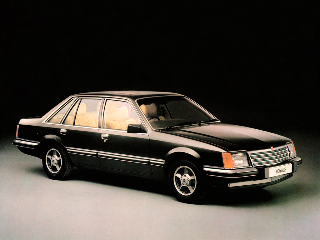 Vauxhall Royale Coupe – årsmodell 1982 i bild Bild på Vauxhall Royale Coupe – årsmodell 1982