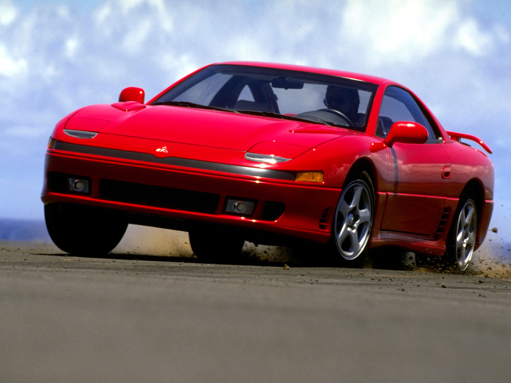 Mitsubishi 3000GT – årsmodell 1991 i bild Bild på Mitsubishi 3000GT – årsmodell 1991