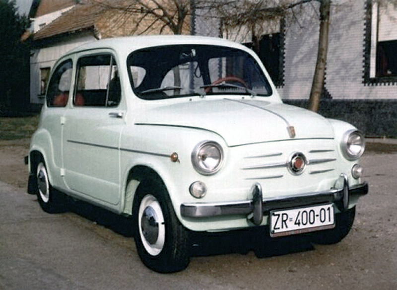 Zastava 750 0.8 – årsmodell 1984 i bild Bild på Zastava 750 0.8 – årsmodell 1984