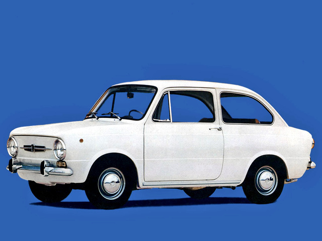 Fiat 850 Coupe – årsmodell 1967 i bild Bild på Fiat 850 Coupe – årsmodell 1967