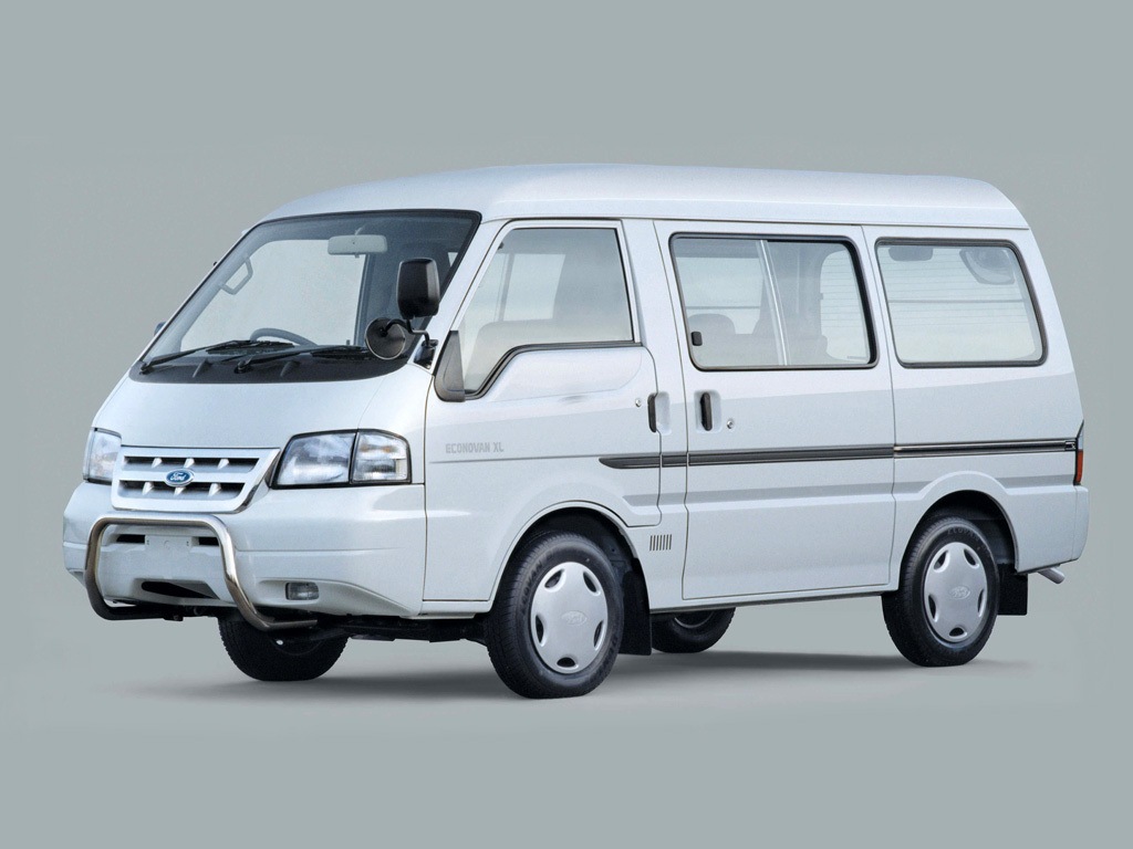 Ford Econovan – årsmodell 2001 i bild Bild på Ford Econovan – årsmodell 2001