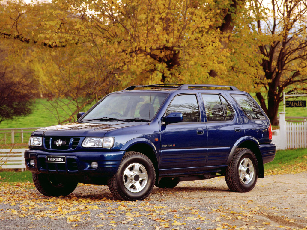 Holden Frontera – årsmodell 2002 i bild Bild på Holden Frontera – årsmodell 2002