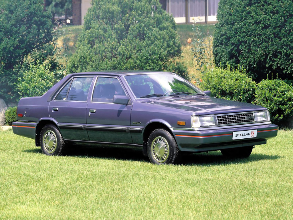 Hyundai Stellar 2 – årsmodell 1984 i bild Bild på Hyundai Stellar 2 – årsmodell 1984