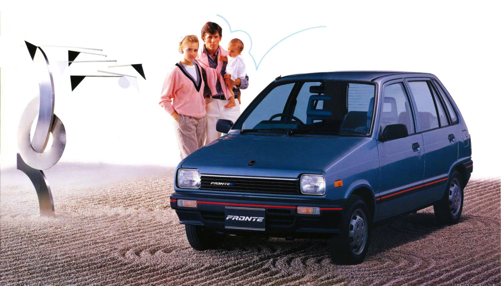 Suzuki Fronte – årsmodell 1984 i bild Bild på Suzuki Fronte – årsmodell 1984