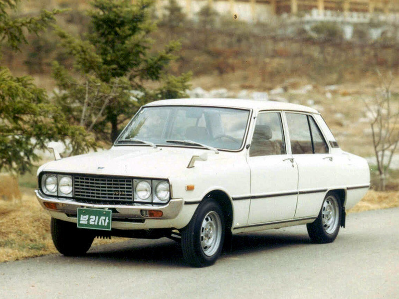 Kia Brisa – årsmodell 1980 i bild Bild på Kia Brisa – årsmodell 1980
