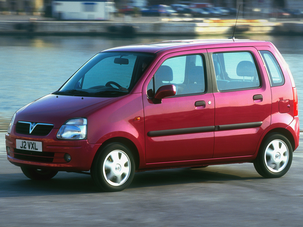 Vauxhall Agila – årsmodell 2002 i bild Bild på Vauxhall Agila – årsmodell 2002