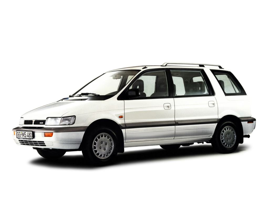 Mitsubishi Space Wagon 2 – årsmodell 1992 i bild Bild på Mitsubishi Space Wagon 2 – årsmodell 1992
