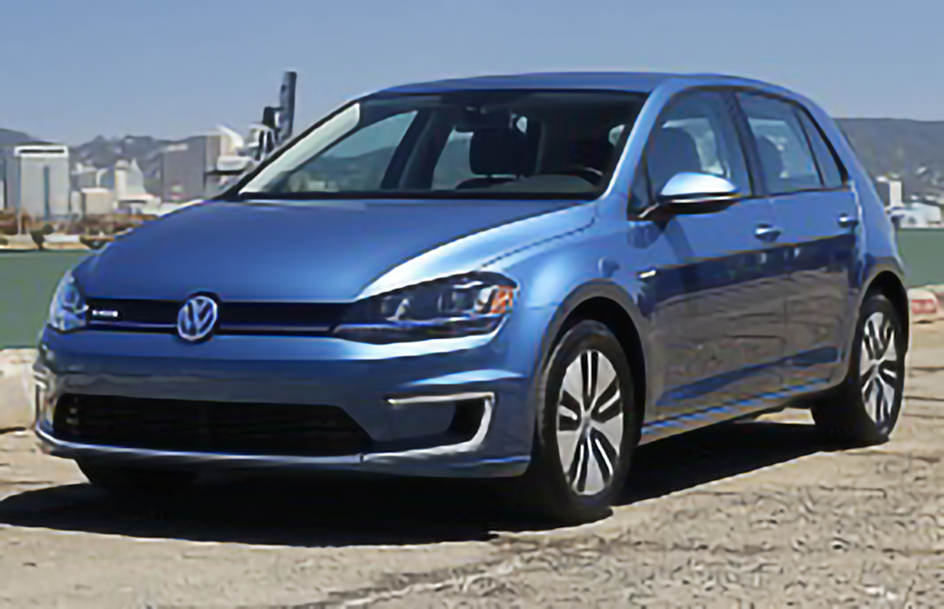 Volkswagen e-Golf SEL Premium 4dr Hatchback (electric DD) – årsmodell 2021 i bild Bild på Volkswagen e-Golf SEL Premium 4dr Hatchback (electric DD) – årsmodell 2021